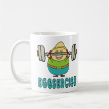 Eggsercise Egg Pun Oefening