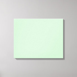 Eggshell Blue Green Pastel Color Background Canvas Afdruk