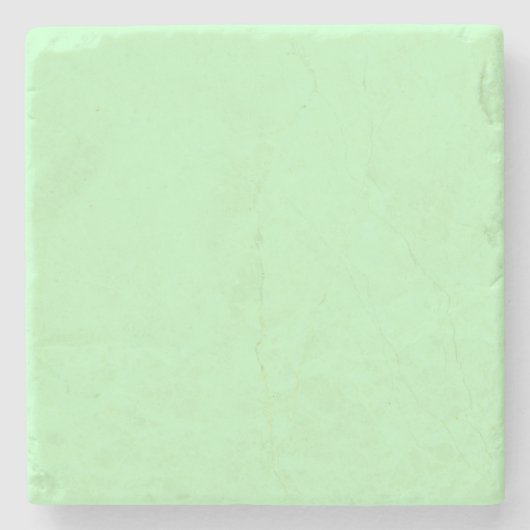 Eggshell Blue Green Pastel Color Background Stenen Onderzetter (Voorkant)