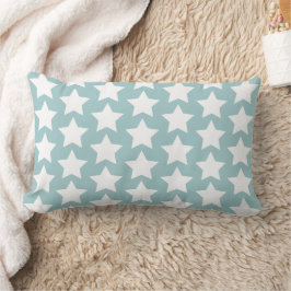 Eggshell Blue & White Stars Kinder / Nursery Kussen