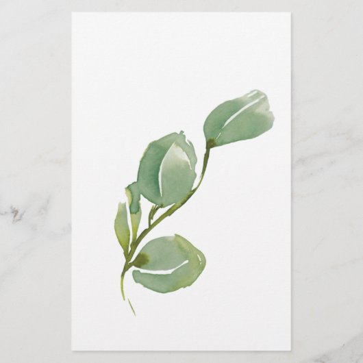 Eggshell Blush roze rozen vlam onder Flyer (Achterkant)