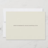 Eggshell Brown Swirls Certificate of Authenticity (Achterkant)