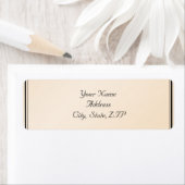 Eggshell Elegance retouradres Etiket (Insitu)