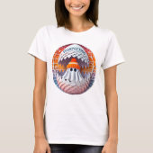 Eggspecting Baby Aankondiging - Halloween thema T-shirt (Voorkant)