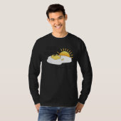 Eggspensive Eggs u201CKeep On The Sunny Sideu201D  T-shirt (Voorkant volledig)