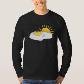 Eggspensive Eggs u201CKeep On The Sunny Sideu201D  T-shirt (Voorkant)