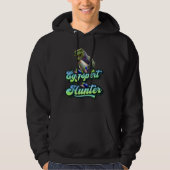 Eggspert Easter Eggs Hunter Easter Dinosaur Egg  1 Hoodie (Voorkant)