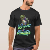 Eggspert Easter Eggs Hunter Easter Dinosaur Egg  1 T-shirt (Voorkant)