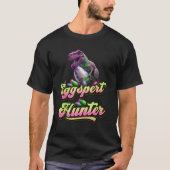 Eggspert Easter Eggs Hunter Easter Dinosaur Egg  3 T-shirt (Voorkant)