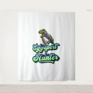 Eggspert Easter Eggs Hunter Easter Dinosaur Egg Wandkleed