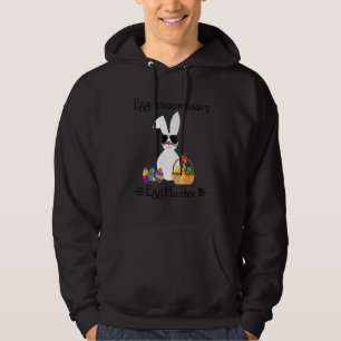 Eggspert Hunter Easter Boy Girl Cool Bunny Pa Hoodie