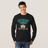 Eggspert Hunter Easter Day Hunting Season Egg T-shirt (Voorkant volledig)