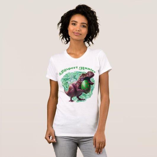 Eggspert Hunter Easter Egg Easter T-shirt (Voorkant volledig)