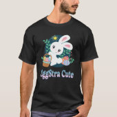 EggStar Leuke Paaswoordspeld Gezegde Paashaas Eier T-shirt (Voorkant)