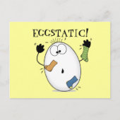 Eggstatic-extatisch Ei Briefkaart (Voorkant)
