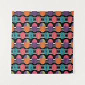 "Eggstatic Rhythms" Wandkleed (Voorkant (horizontaal))
