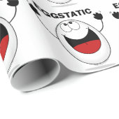 Eggstatisch-ecstatisch ei cadeaupapier (Rol Hoek)