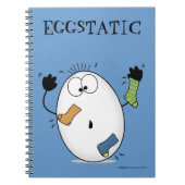Eggstatisch-ecstatisch ei notitieboek (Voorkant)