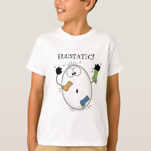 Eggstatisch-ecstatisch ei t-shirt