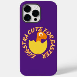EGGSTRA CUTE FOR EASTER Grappig easter dino gift Case-Mate iPhone 14 Pro Max Hoesje