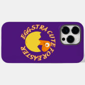 EGGSTRA CUTE FOR EASTER Grappig easter dino gift Case-Mate iPhone Case (Achterkant (horizontaal))