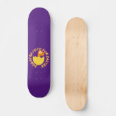 EGGSTRA CUTE FOR EASTER Grappig easter dino gift Persoonlijk Skateboard (Voorkant)