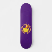 EGGSTRA CUTE FOR EASTER Grappig easter dino gift Persoonlijk Skateboard (Voorkant)