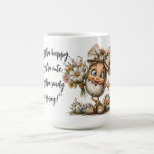 Eggstra Happy Easter Art with Customizable Name Koffiemok (Center)