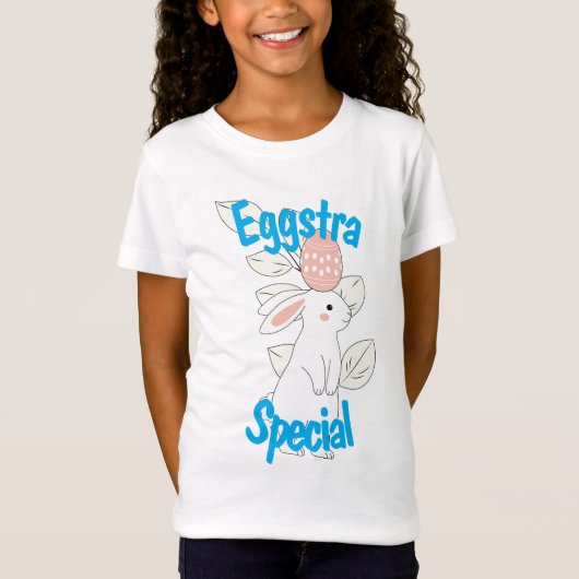 Eggstra Special Bunny Kinder T-shirt (Voorkant)