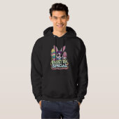 Eggstra Special Cool Paashaas met kleurrijke Hoodie (Voorkant volledig)
