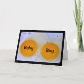 Eggstra Special News Baby Boy Gefeliciteerd Kaart (Voorkant)