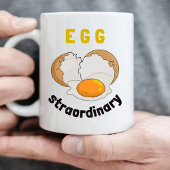 Eggstraordinary Funny Mok - Schattige & Punny Desi