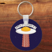 Eggstraterrestrisch met tekst sleutelhanger (Voorkant)