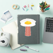 Eggstraterrestrisch met tekst sticker (iPad Cover)