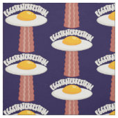 Eggstraterrestrisch met tekst stof (Swatch)