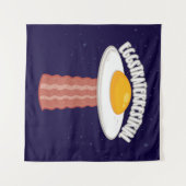 Eggstraterrestrisch met tekst wandkleed (Voorkant (horizontaal))