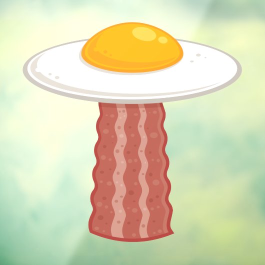 Eggstraterrestrisch Raamsticker (Vel 3)