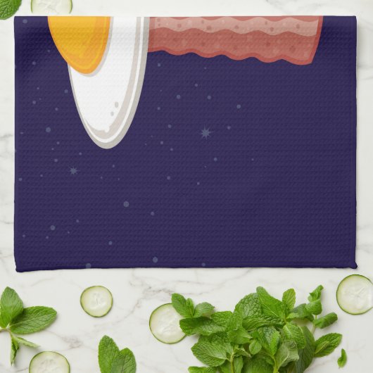 Eggstraterrestrisch Theedoek (Gevouwen)