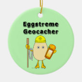 Eggstreme Geocaching keramisch sierlijk Keramisch Ornament (Voorkant)