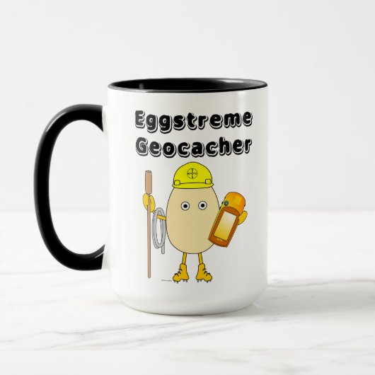 Eggstreme Geocaching Mok (Links)