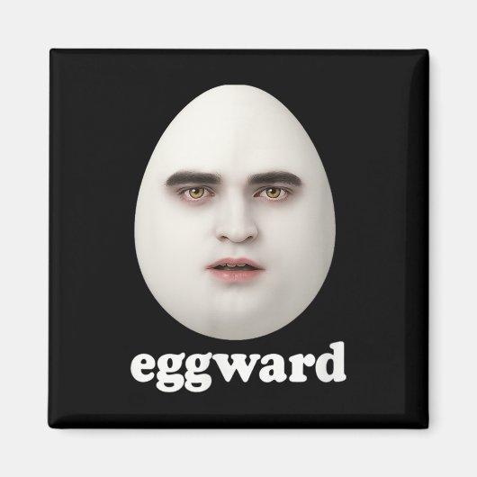 Eggward Funny Meme Magneet (Voorkant)