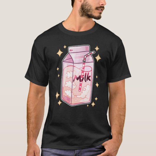 Egirl Eboy Milk Shake Ca T-shirt (Voorkant)