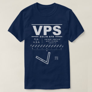 Eglin AFB Luchtmachtbasis VPS T-Shirt