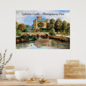 Eglinton Castle - Montgomery Clan Poster (Keuken)