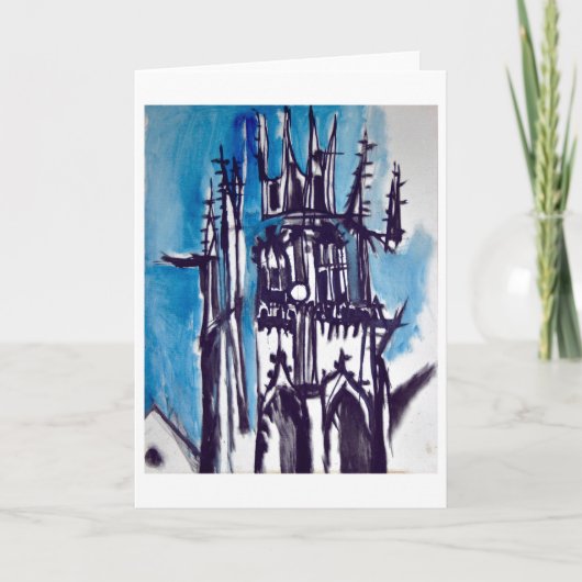 Eglise de la Madelaine Kaart (Voorkant)