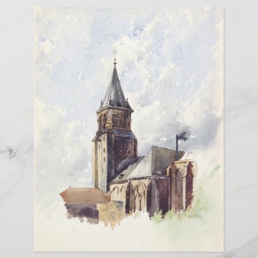 Église Saint Germain des Prés Parijs Flyer (Voorkant)