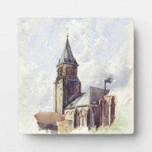 Église Saint Germain des Prés Parijs Fotoplaat