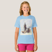 Église Saint Germain des Prés Parijs T-shirt (Voorkant volledig)