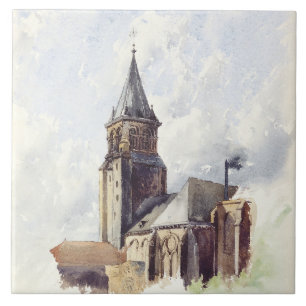 Église Saint Germain des Prés Parijs Tegeltje
