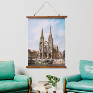 Église Sainte-Clotilde à Paris door Max Berthelin Hangend Wandkleed